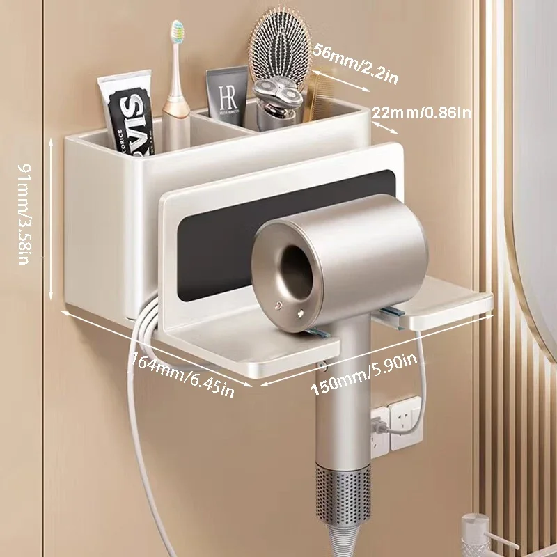 

Настенный органайзер для фена Dyson