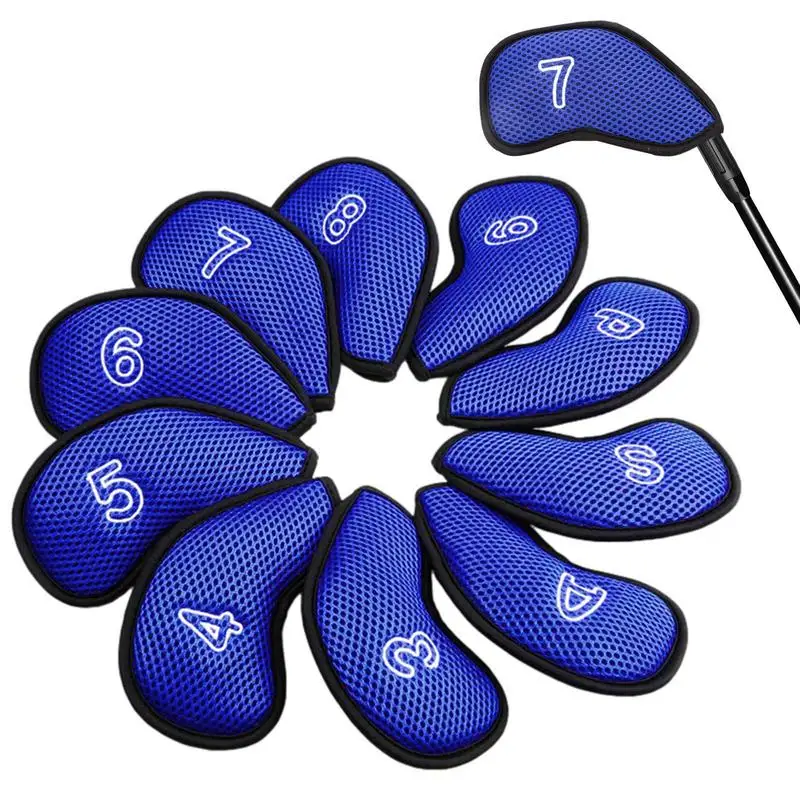 

Iron Covers For Golf Clubs 10pcs Golf Club Head Covers Golf Club Head Covers For Iron Club Fit Most Brands With Number