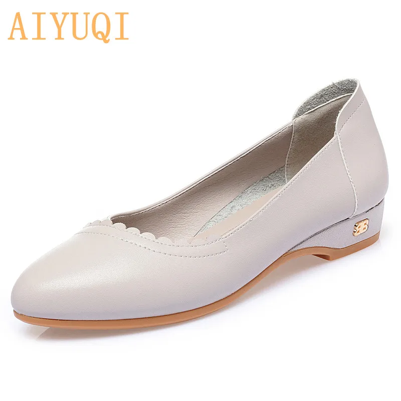 

Mother's Shoes Flat Large Size 41 42 Non-slip 2022 Autumn New Middle-aged Comfortable Ladies Shoes