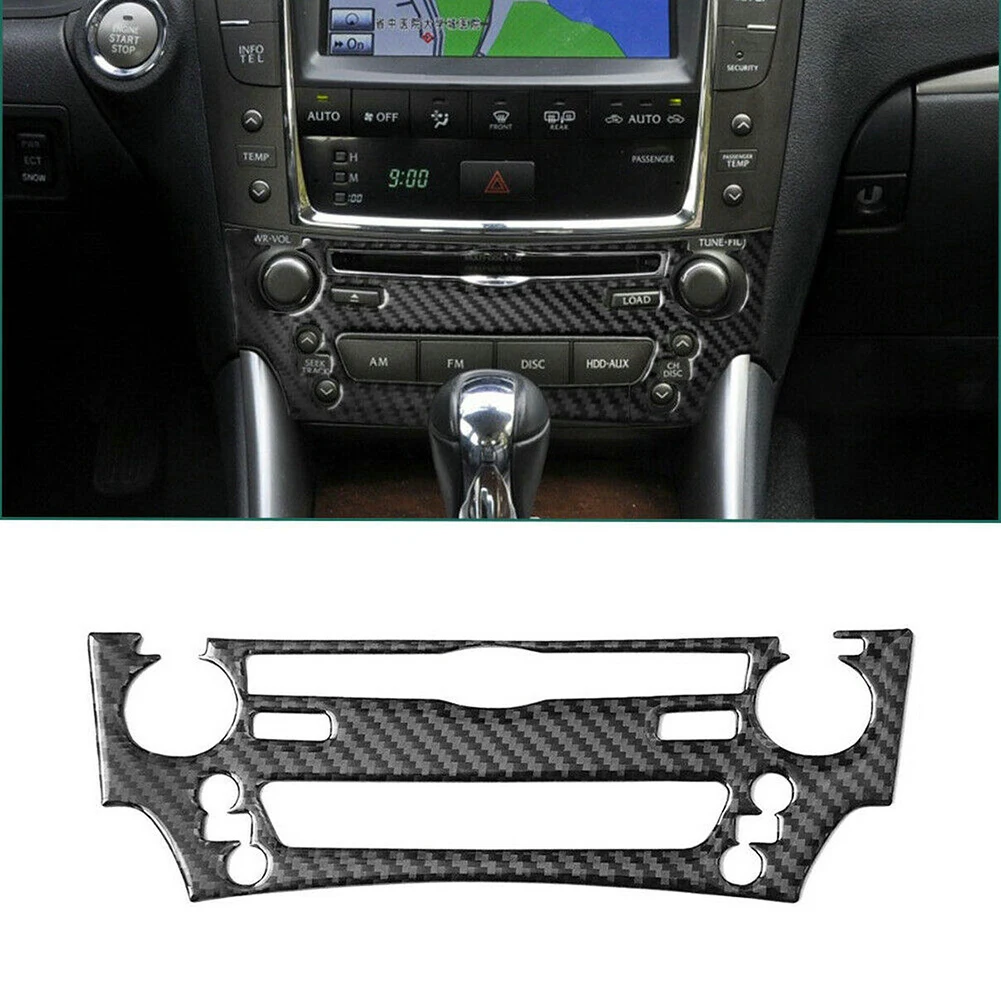 

12Pcs Car Interior Cover For LEXUS IS250 IS350 2006-2012 Carbon Fiber Interior Full Sets Cover Trim Interior Accessories