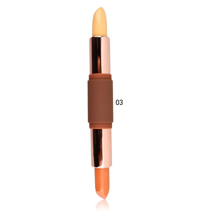 

High Gloss Repair Stick Brighten Shadow Stick Double Head Repair Stick Stereo Facial Primer Lying Silkworm Pen Concealer Pen