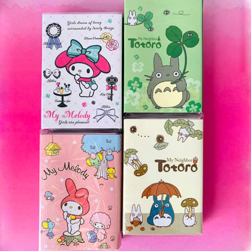 

24 pcs/lot Kawaii Totoro 6 Folding Memo Pad Sticky Notes Cute N Times Stationery Label Notepad Bookmark Post school supplies