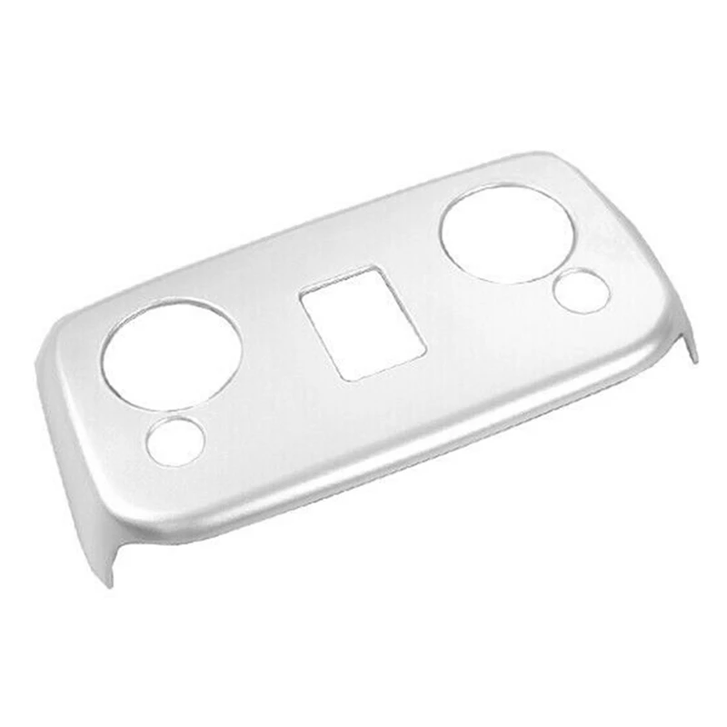 

Silver Reading Light Lamp Decoration Cover Sticker Trim for Ford Mustang 2015-2019