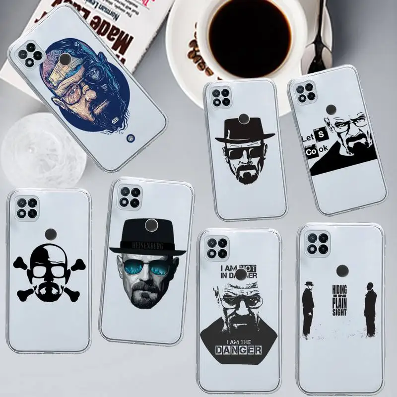 

Heisenberg breaking bad Phone Case Transparent for Xiaomi redmi note x f poco 10 11 9 7 8 3 i t s pro cover shell coque
