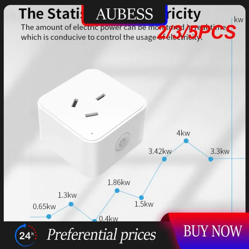 

Мини-розетка австралийская с поддержкой Alexa и Google Home, 2/3/5 шт.