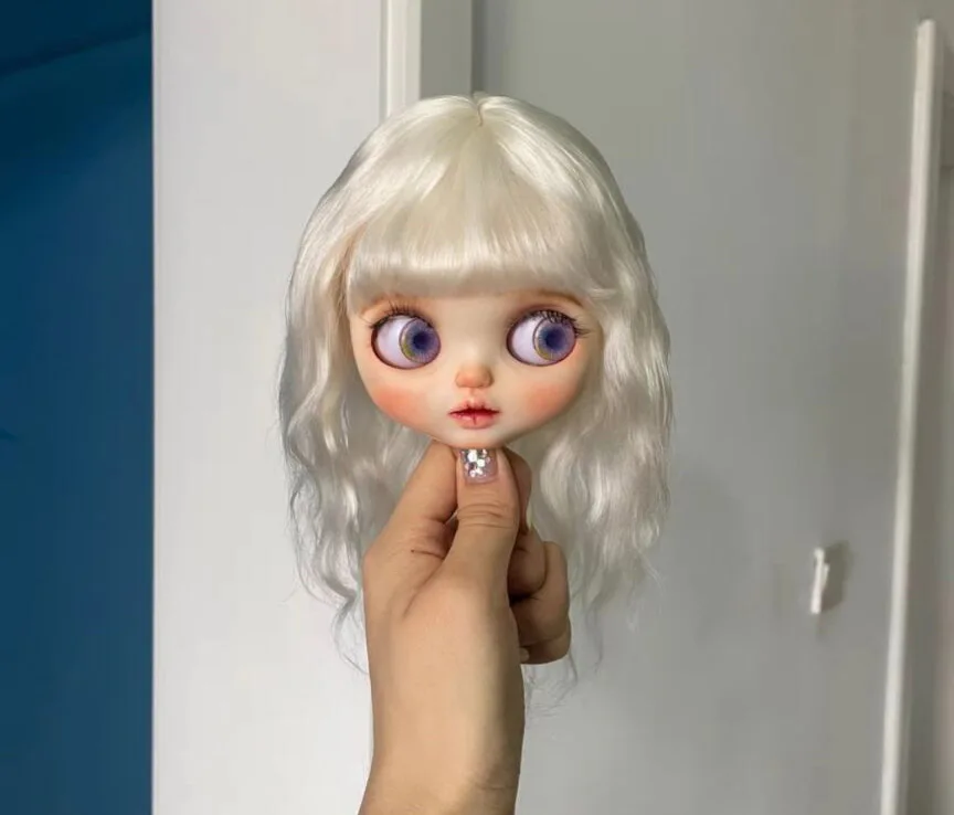 Парик Hotting Blythe 2024 из мохера подходит для окружности головы 9-10 дюймов Qbaby (art.: 3920cae20b032) - 3920cae20b032