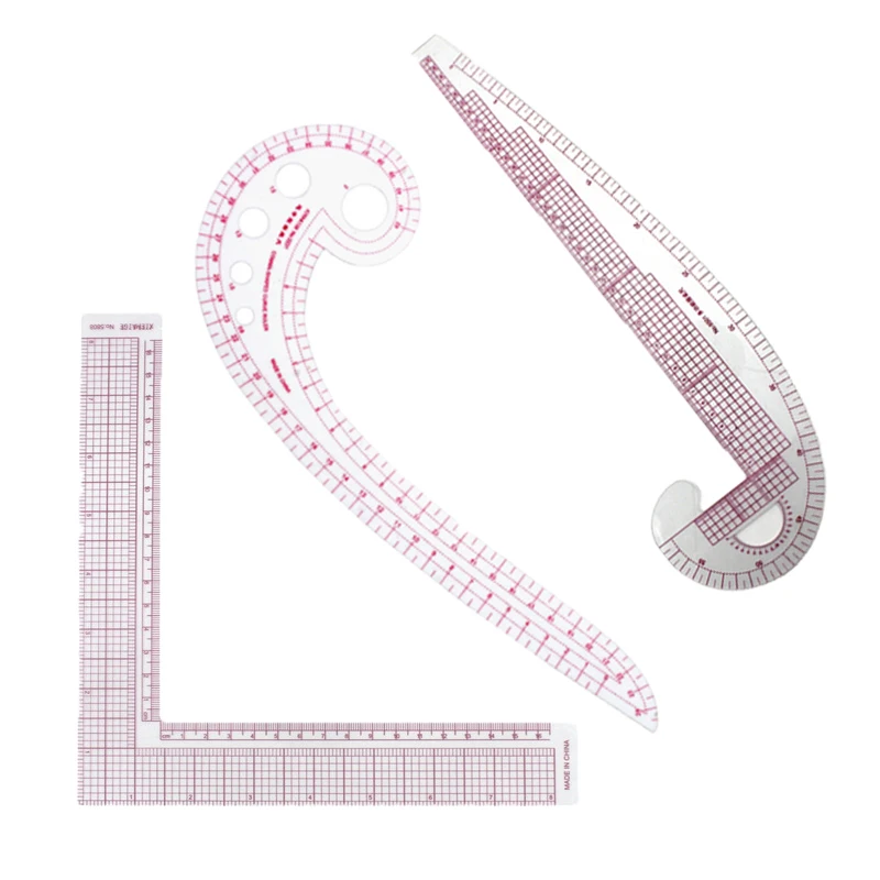MIUSIE французские кривые линейки многофункциональная линейка модный дизайн для