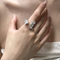 timeless wonder fancy zirconia geo star rings for women designer jewelry punk cocktail gothic ins trendy top korean rare 1124