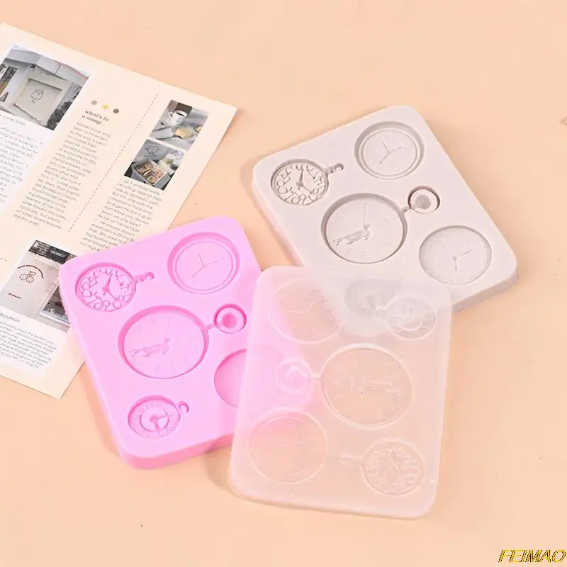 

1 Pc Clock Cake Decorating Tools Watches Fondant Cake Molds For Baking Chocolate Dessert Decoration DIY Kitchen Bakeware