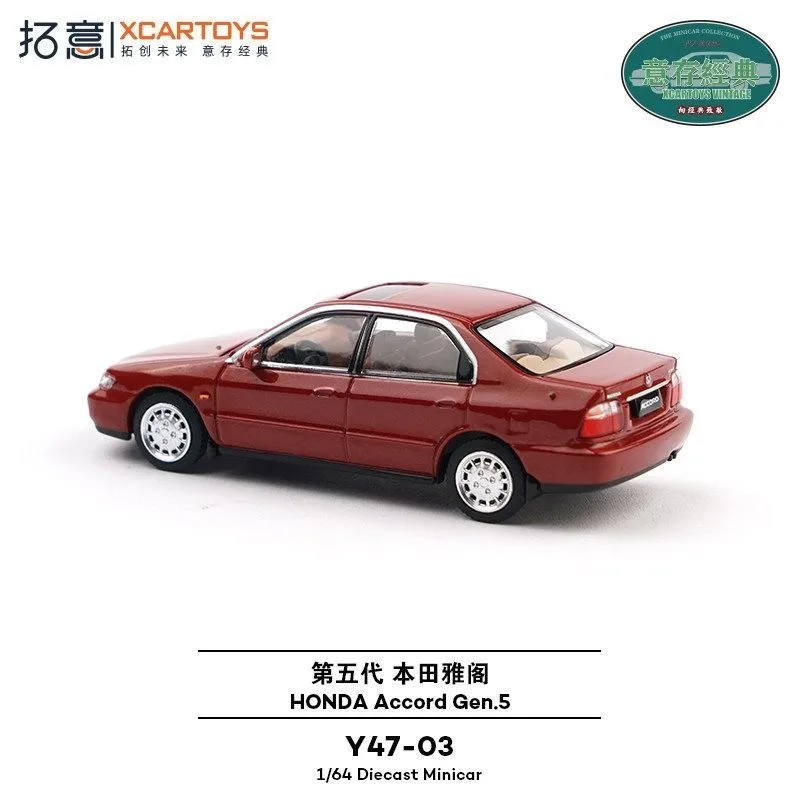 Фото Xcartoys 1/64 Honda Accord Gen.5: Коллекционная модель автомобиля из литого металла, имитация, игрушка-подарок для мальчиков # пийтии №3