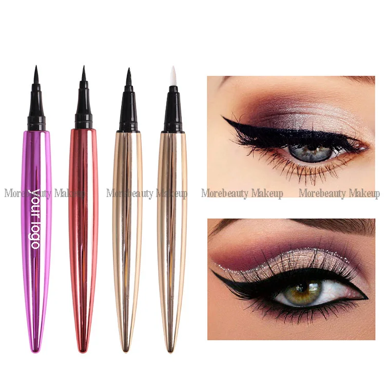 

Private Label Magic Self Adhesive Lashes Eyeliner No Glue Non Blooming Eyelashes Sticking Eye Liner Pencil Liquid Eyeliner