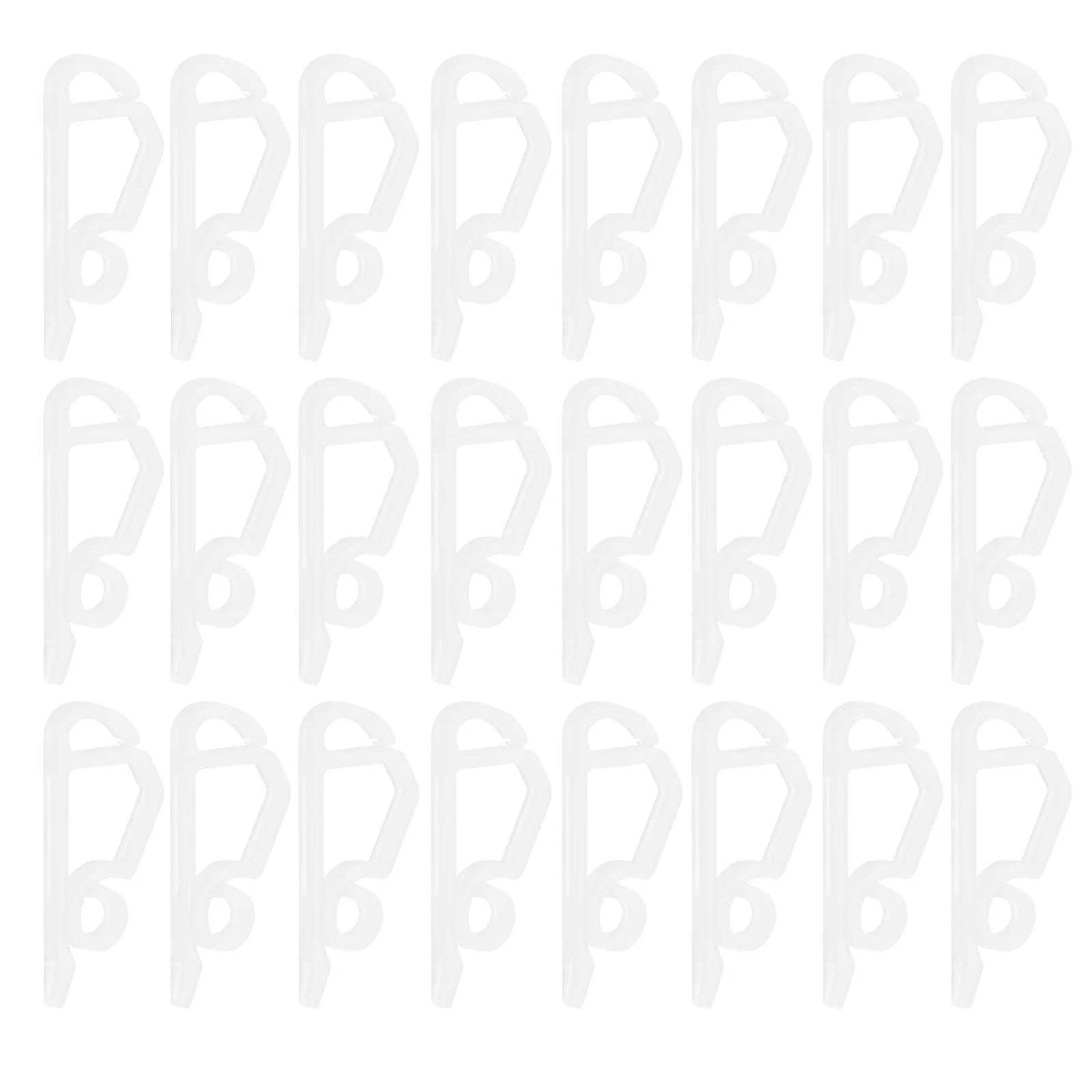 24 шт. зажимы для желобов гирлянды занавески маленькие крючки лампы вешалки