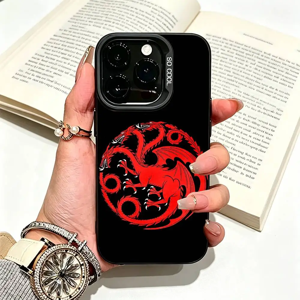 Фото Чехол-бампер Game of Thrones с гербами домов для iPhone 17, 16, 15, 14, 13, 12, 11 Pro Max, XS, 17 Air, силиконовый, цветной, серебристый №3