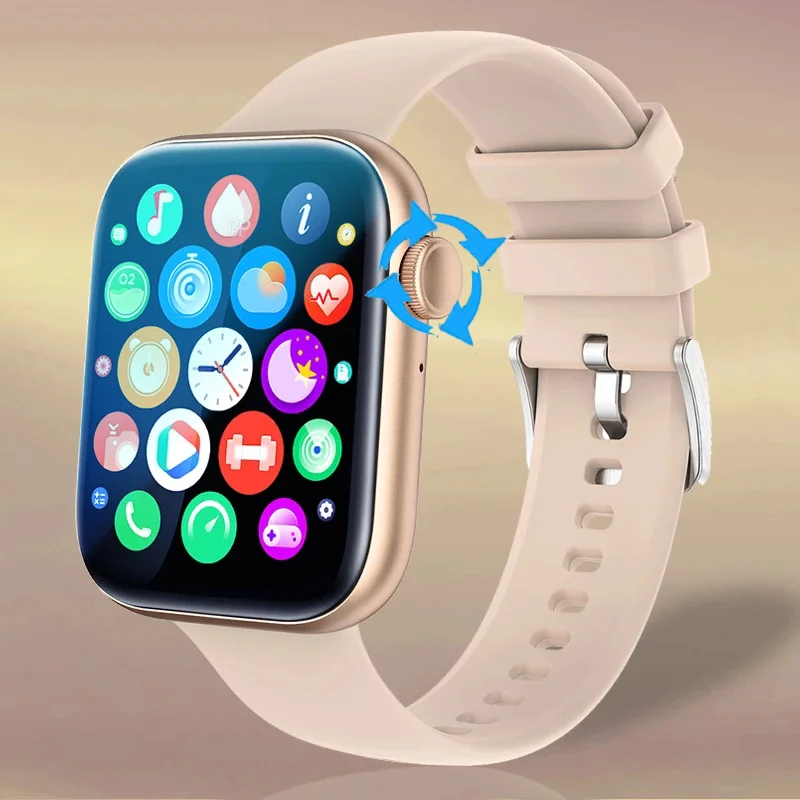 

2023 New P45 New 1.81 Inch Smart Watch Men Bluetooth Call HD Screen Watches Rotary Keys IP67 Smartwatch Women For Xiaomi/Huawei