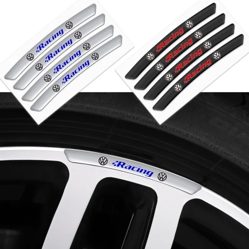 4 шт. алюминиевая эмблема автомобиля обод колеса значок декоративная наклейка