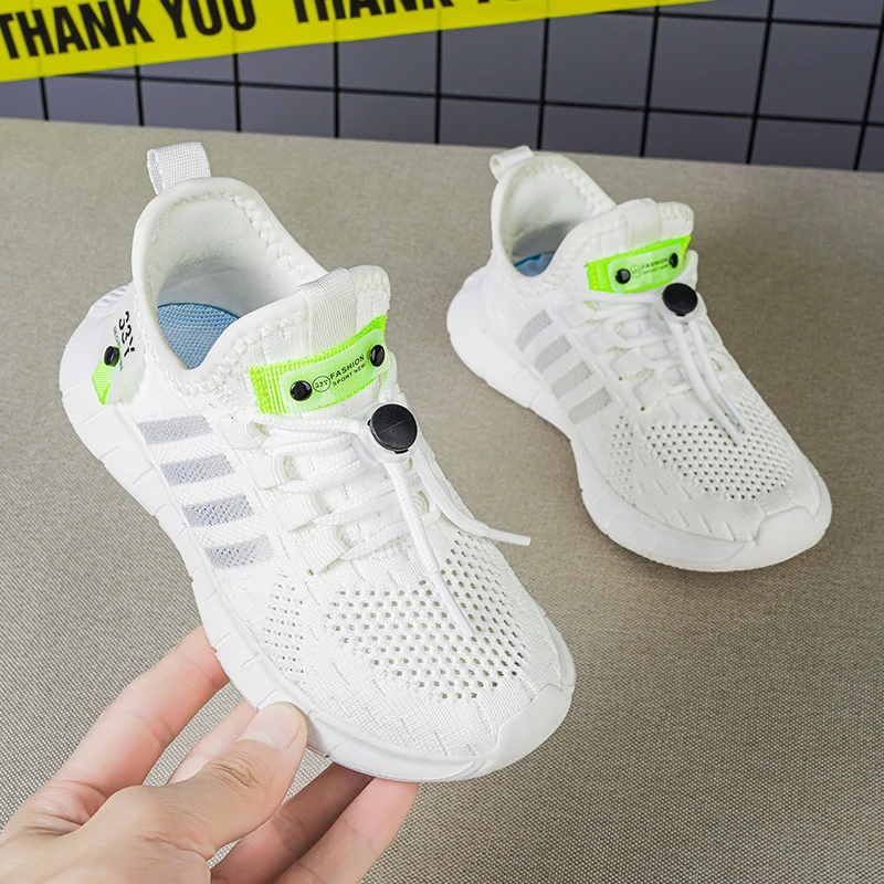SENAGE Children's Sneakers Summer Non-slip Breathable Kids Running Shoes Lightweight Casual Trainers Boy Shoes Plus Size 26-38