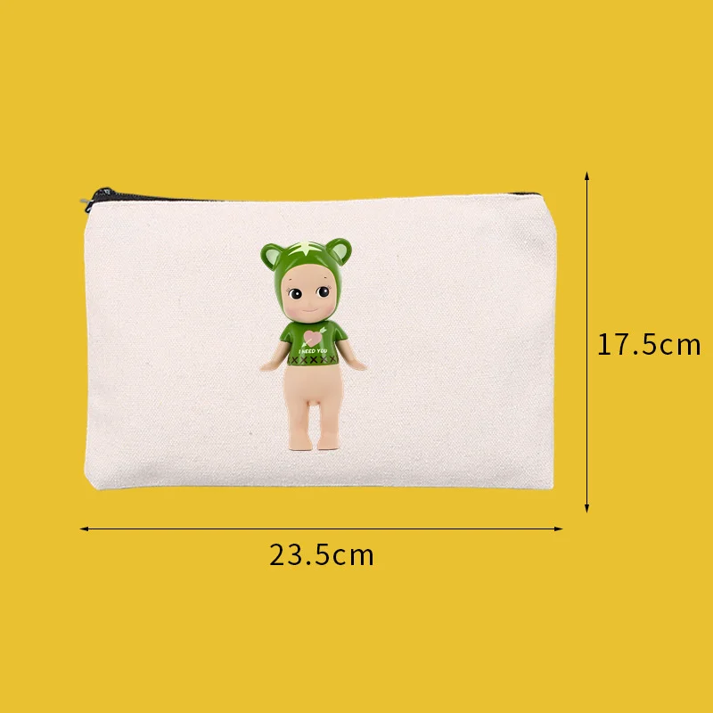 2024 женские косметички Sonny Angel повседневные маленькие сумки для хранения на молнии