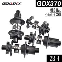 goldix gdx370 bicycle hub sealed bearing 6 bolt disc brake j bend 28 holes ratchet 36t boost mtb hub for dt swissshimano hg ms