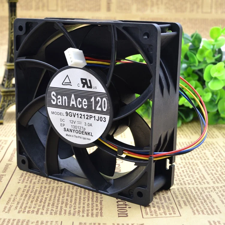 Вентилятор 12CM12038 9GV12P1J01 J03 12V 3A 4PIN