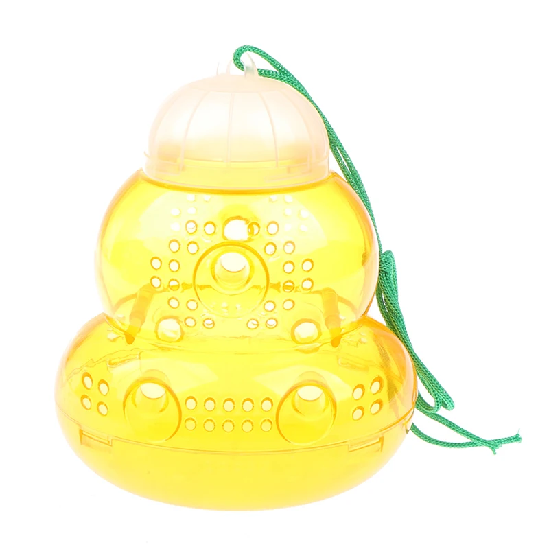 

Reusable Outdoor Wasp Hanging Fly Trap Catcher Beekeeping Catcher Cage Equipment Tools for Wasps Bees Hornet Pest Control Garden