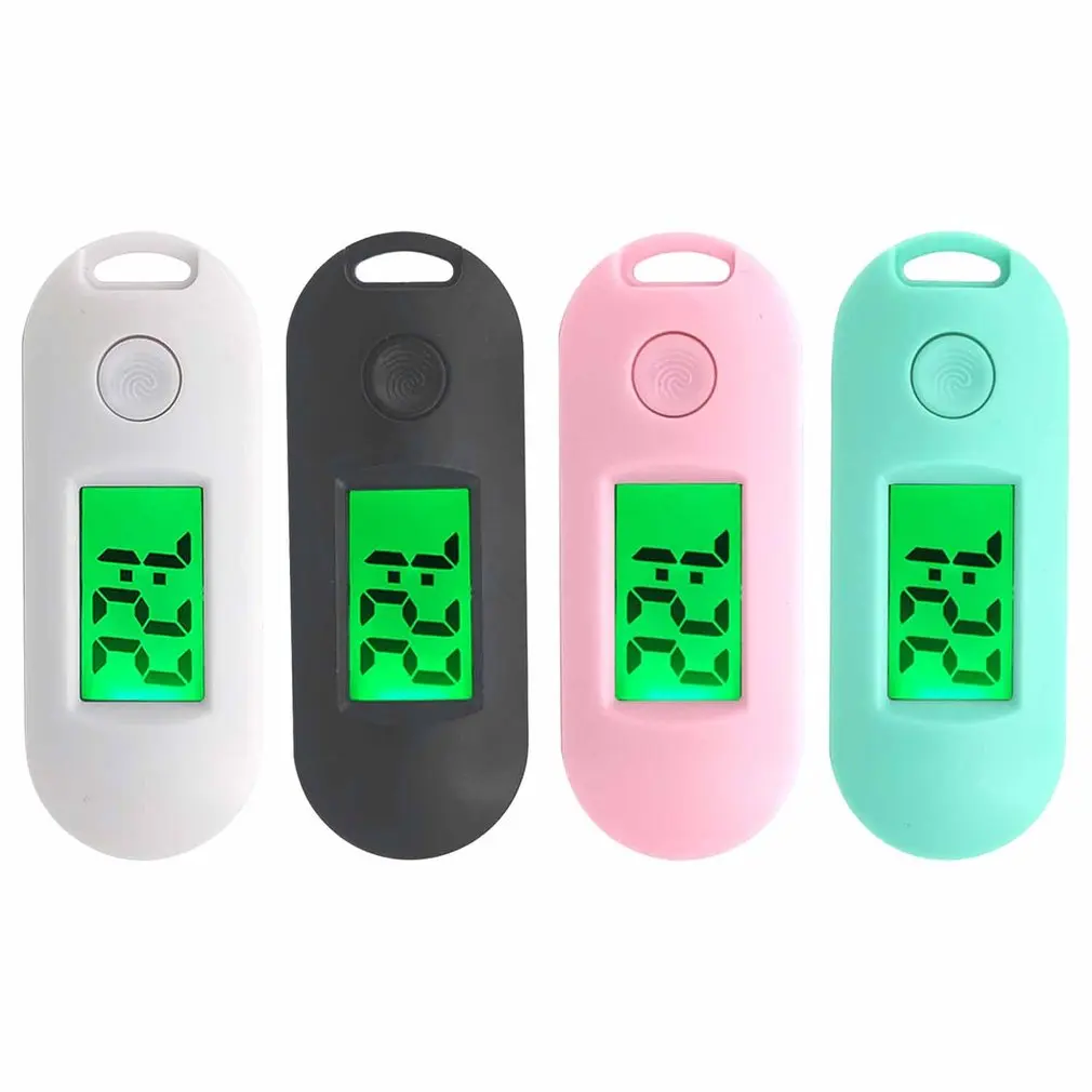 Keychain Pocket Watch Key Black Key Ring Portable Kid Gifts Hanging Watch Watch Pendant for Nurse Students Backpacks