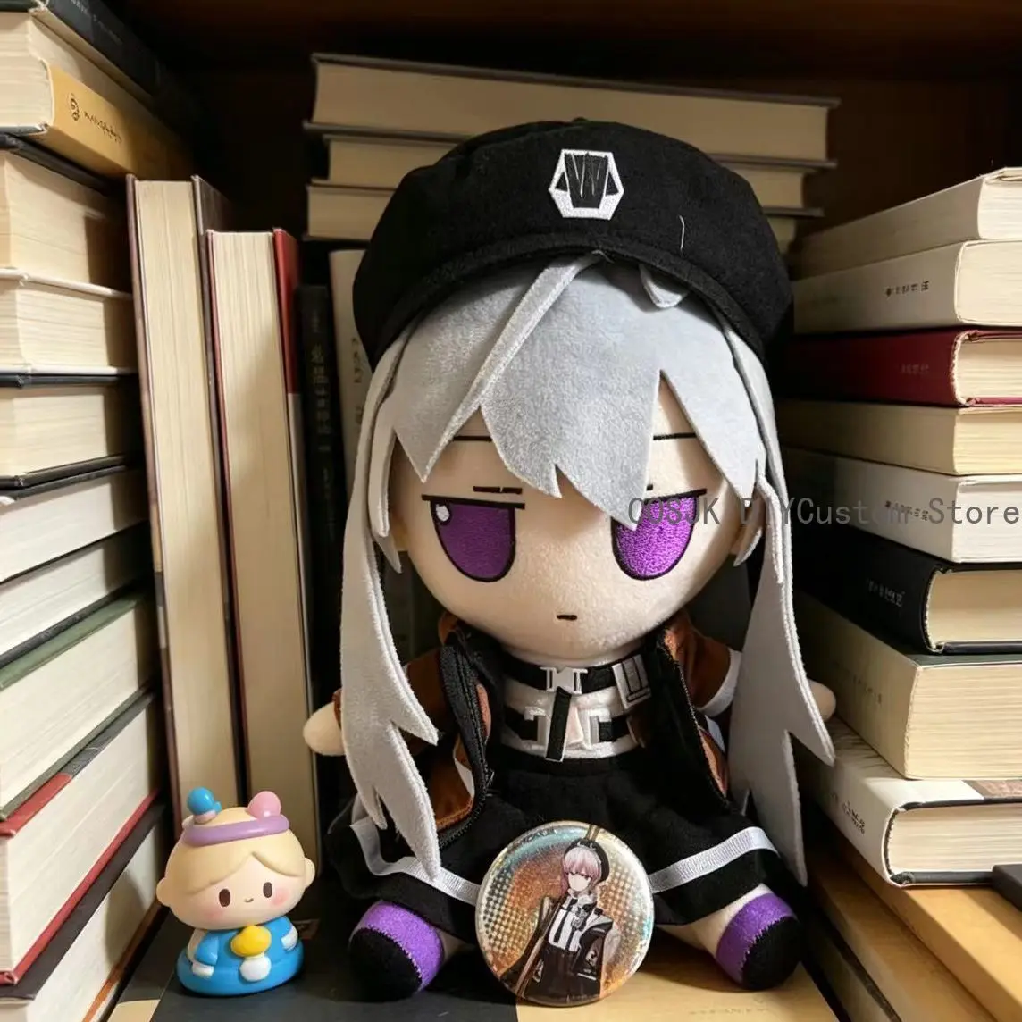 Фото Милая плюшевая игрушка-подушка Cheyannee M200 Fumo из игры GIRLS' FRONTLINE 2:EXILIUM, с одеждой и нарядами, в подарочной упаковке №2