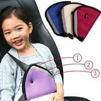car shoulder harness strap triangle car safety belt adjust for child baby kids safety belt protector adjuster seat belt cover
