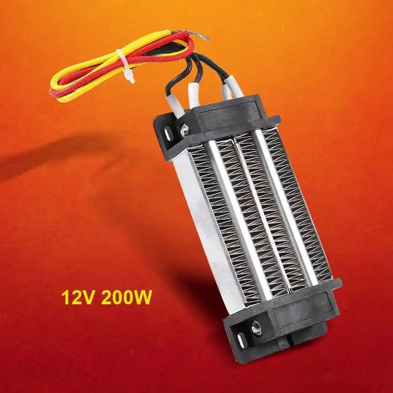 

200W DC 12V Electric Insulated Ceramic Thermostatic High Power PTC Heating Element Heater Thermostatic PTC Heater
