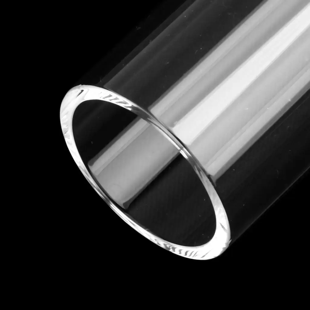 1 шт. прозрачная горка для гитары из боросиликатного стекла