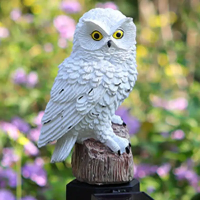 Фигурка птицы милая фигурка лампа для заднего двора газона ландшафта Декор
