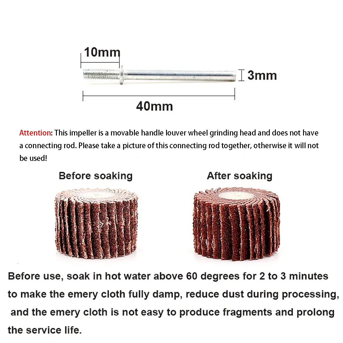 Диаметр 10-20 мм цилиндрические аксессуары для наждачной бумаги вращающийся
