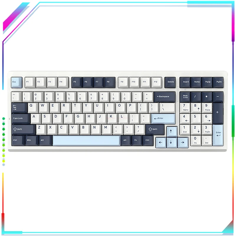 

Vgn S99 Keyboard Gamer Mechanical Tri Mode Keyboard Bluetooth Wireless 2.4g Wired E-sports For Boys Pc Accessory Christmas Gifts