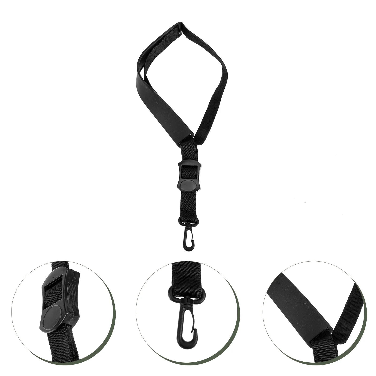 

Saxophone Neck Strap Silicone Adjustable Tenor Sax Strap Alto Saxophone Strap