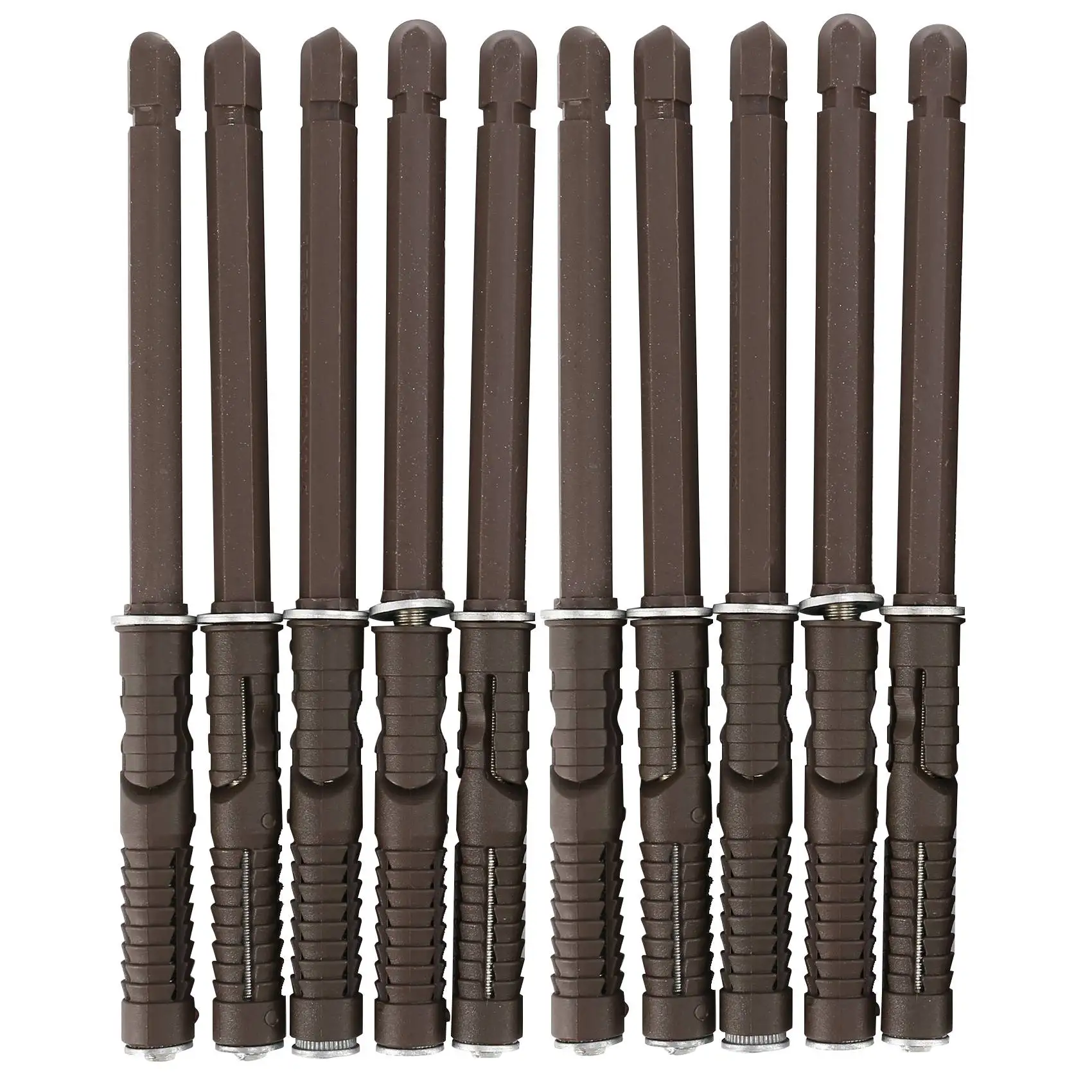 

Floating Shelf Brackets -10 Pack Heavy Duty Wood Invisible Shelf Brackets DIY Adjustable Hardware Blind Supports Shelves 120 LBS