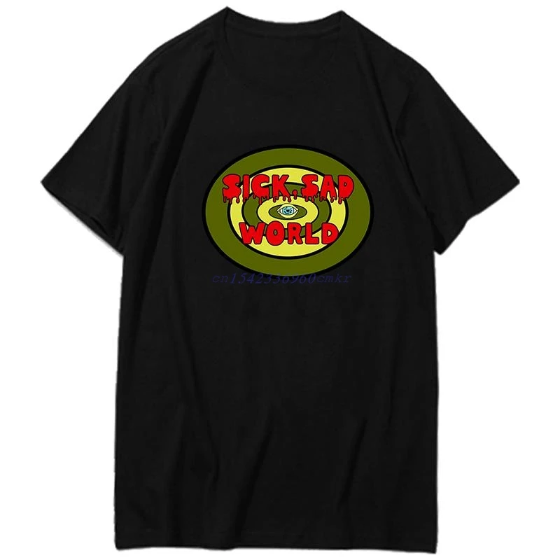 Хлопковая мужская футболка с коротким рукавом