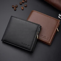 pu leather wallet men classic black soft purse coin pocket credit card holder forever young wallet mens leather wallet purse