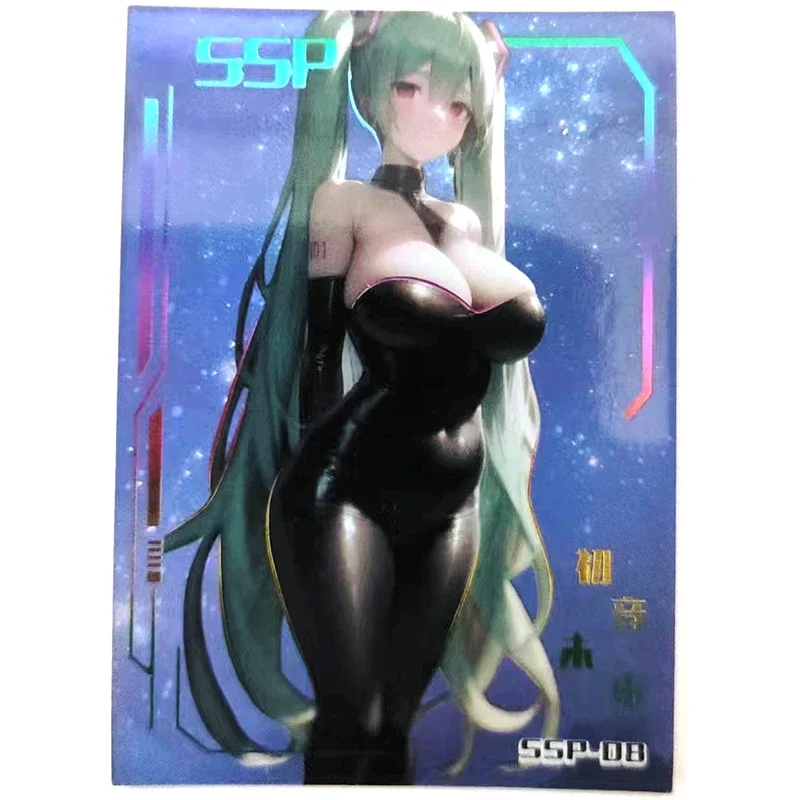 История богини SSP серия Tifa Lockhart Raiden Shogun аниме персонажи бронзовая коллекция flash card