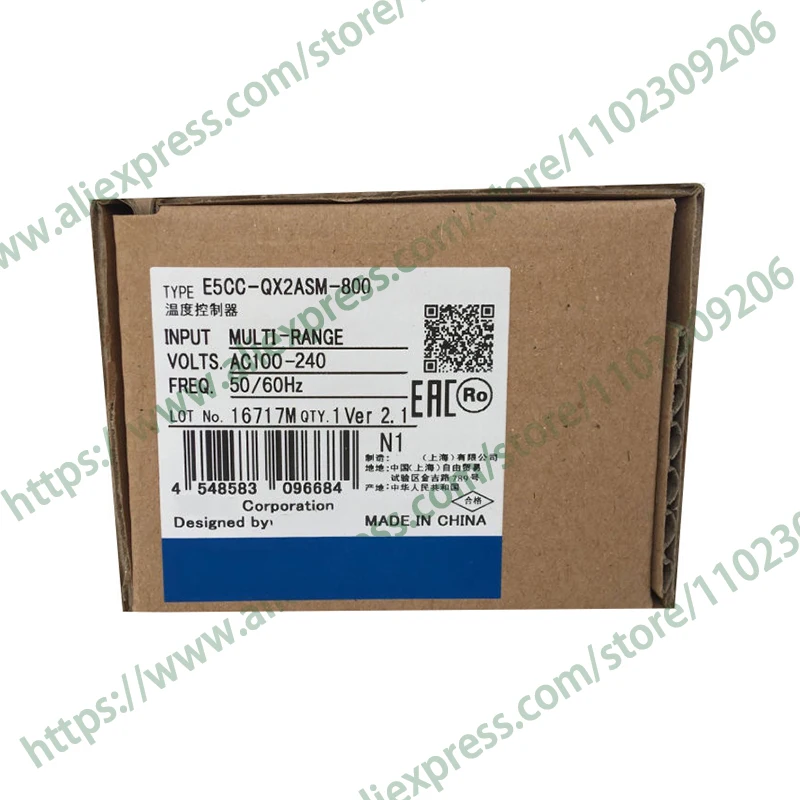 

Новый оригинальный контроллер Plc E5EC-QX2ASM-800 регулятор температуры, Мгновенная доставка