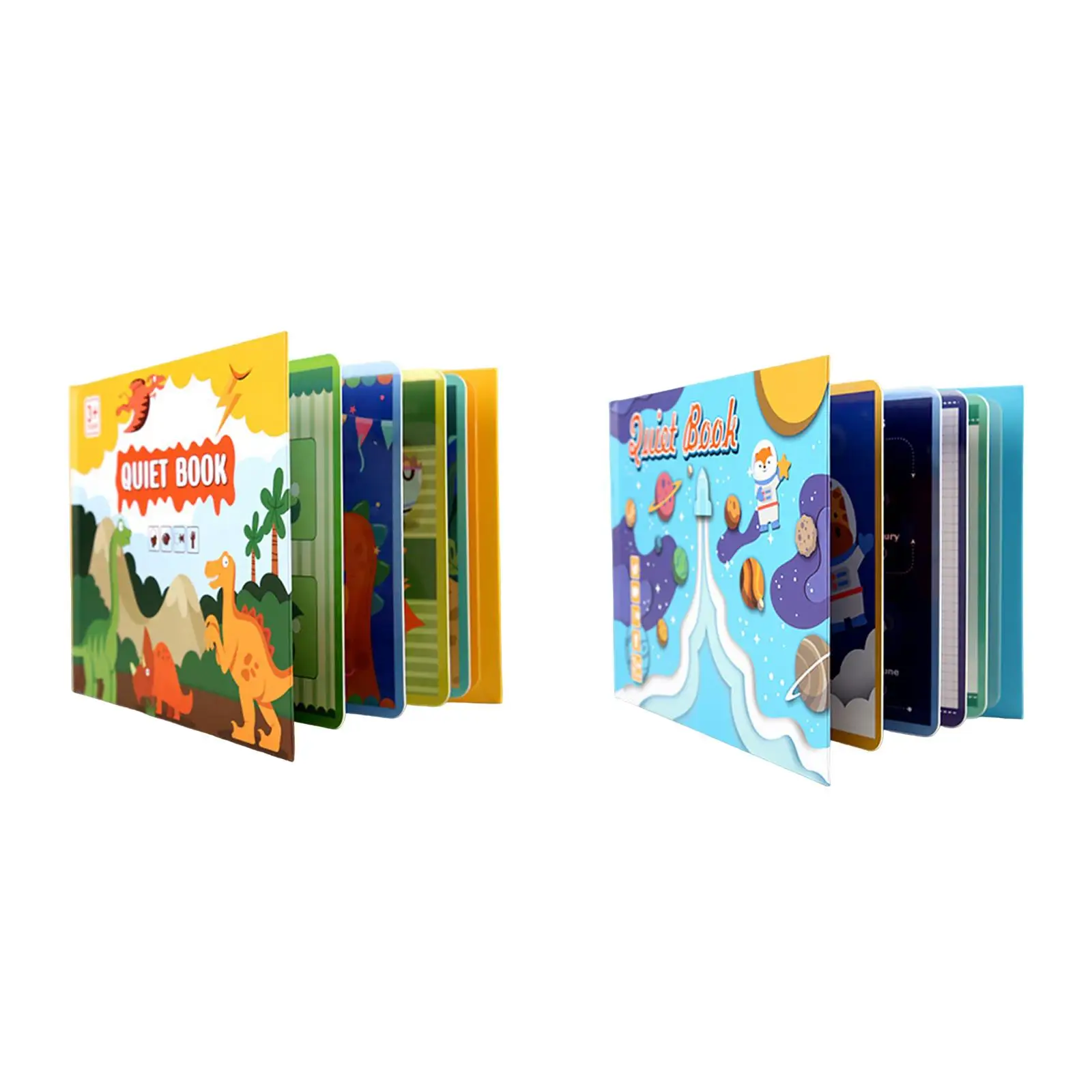 

Multipurpose Quiet Paste Book Gifts Learning Activities Teaching Tools Jigsaw for Preschool Daycare Kindergarten Kids Boys Girls