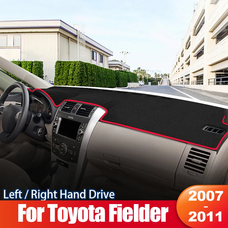 

For Toyota Corolla Fielder 2007 2008 2009 2010 2011 Car Dashboard Sun Shade Mat Cover Instrument Desk Pad Interior Accessories