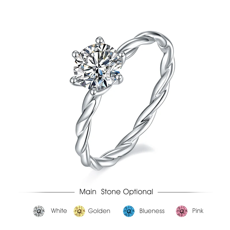 

Женское кольцо из серебра 585 пробы, с плетеным кабелем