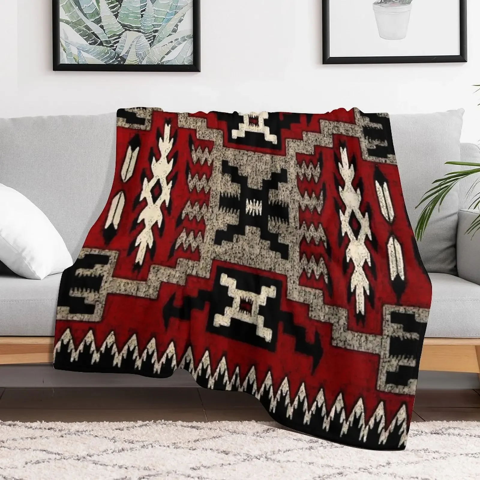 Пушистое одеяло Aztec Nation 10