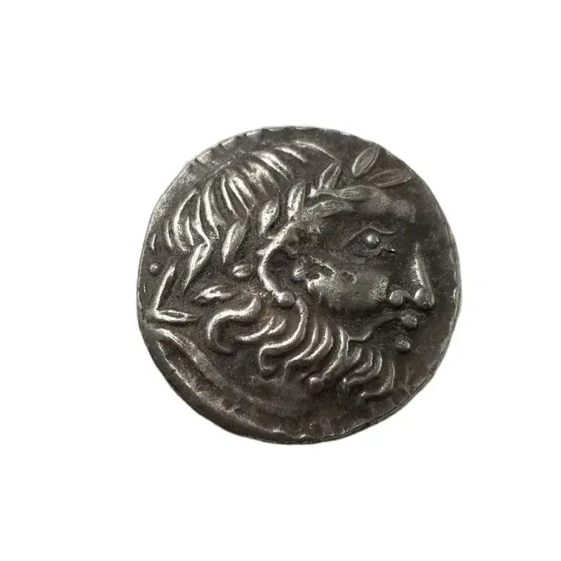 

Старинные греческие монеты, латунь с посеребренным покрытием, антикварные реплики, декоративные поделки типа 3405