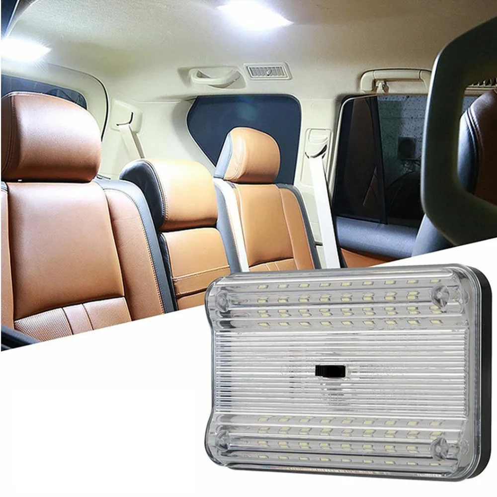 

12 В 36 светодиодов автомобильный внутренний светильник купольный потолочный светильник для крыши лампы для чтения багажника лампа для стай...