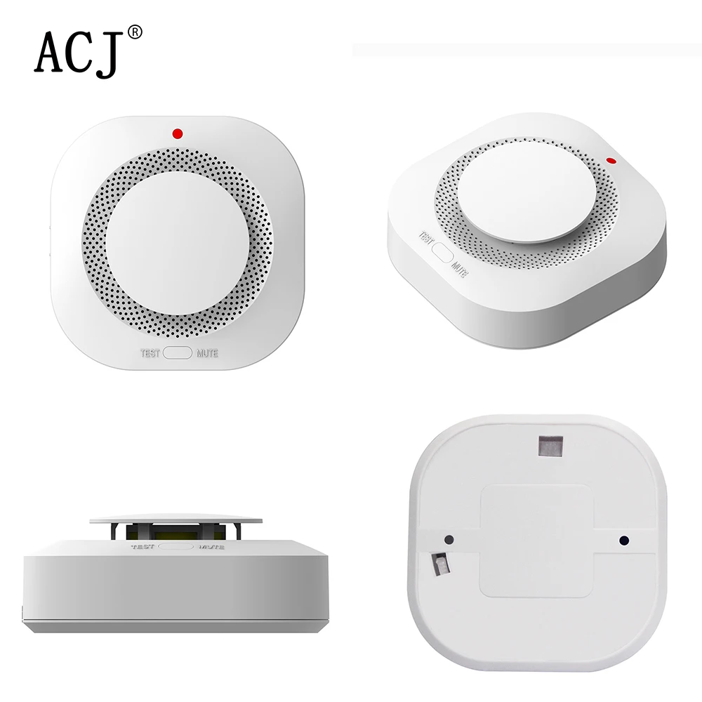 

NEW Smoke Detector 433MHz Wireless Fire Alarm Sensor Protection Home Security System Firefighter Fire Equipment For Home School