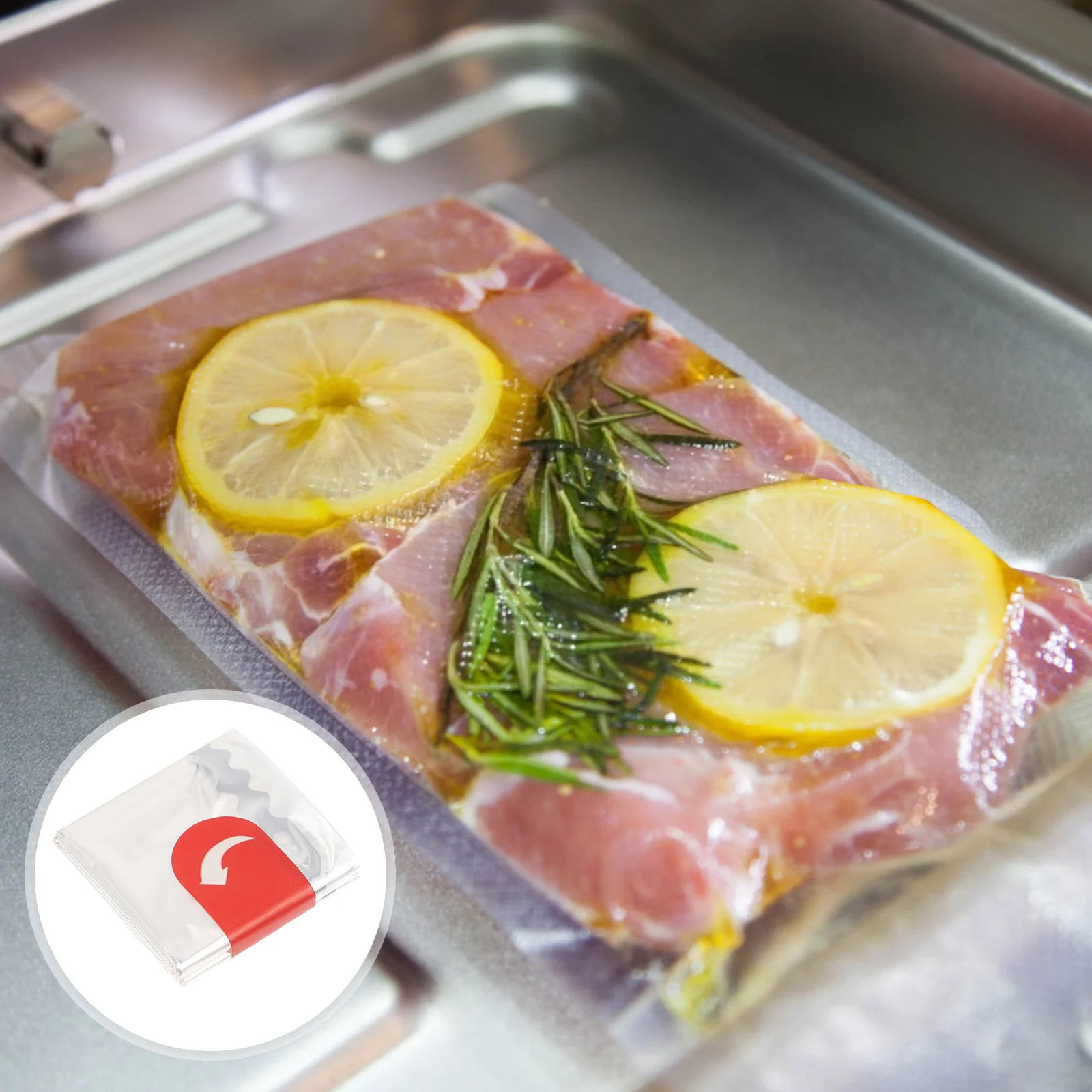 

100 Pcs Packing Bag Oven Clear Packaging Bags Seafood Roasting The Pet Heat Resistant Grilling