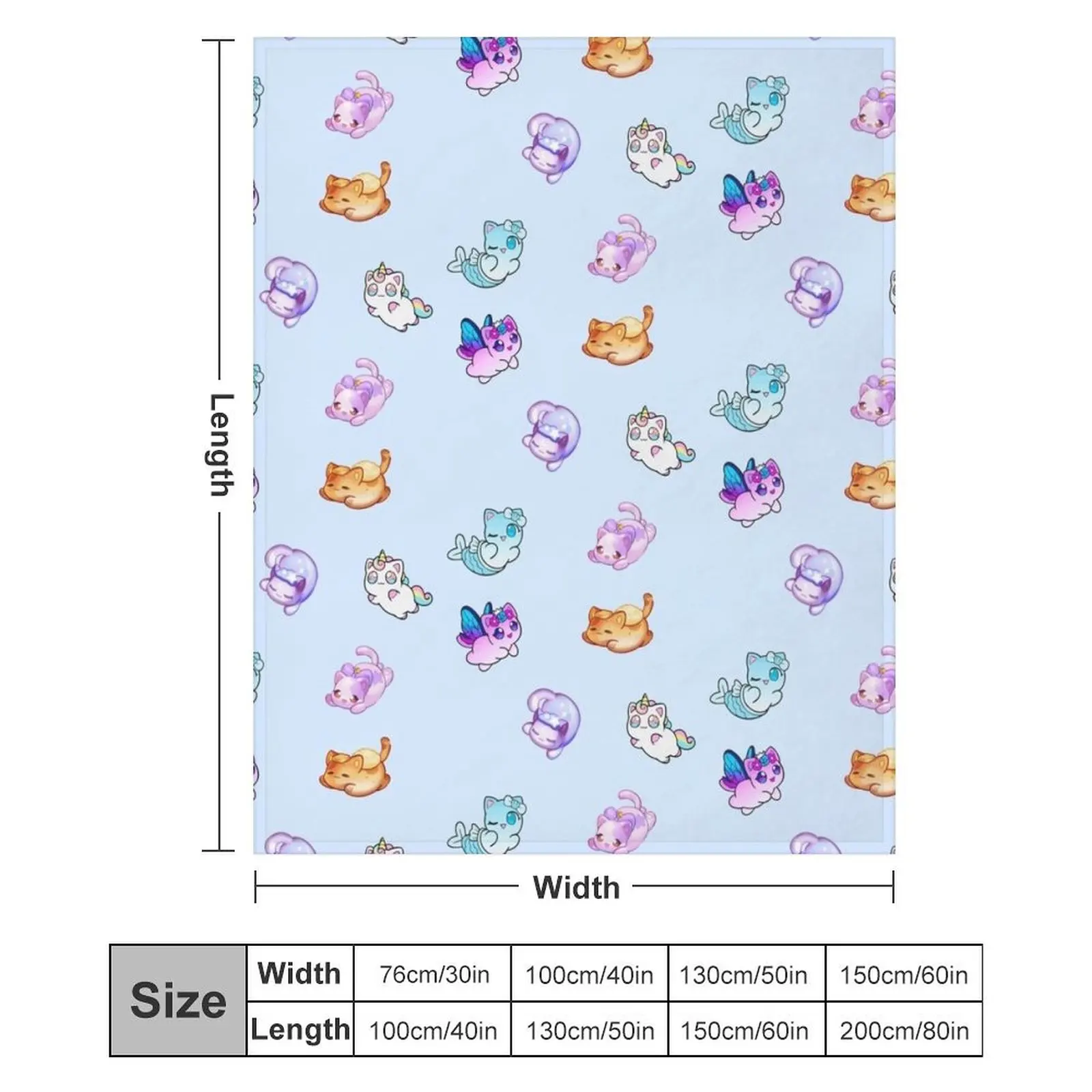 Meemeows Aphmau Cat плюшевый набор наклеек Mega милый кот-единорог aphmau плюшевые одеяла из