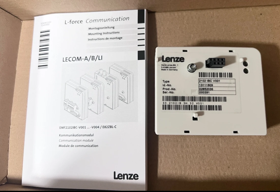 Lecom A/B 2102 IBC V001 Совершенно новый преобразователь быстрая доставка