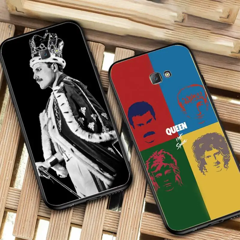 

Freddie Mercury Queen Phone Case for Samsung J 2 3 4 5 6 7 8 prime plus 2018 2017 2016 core