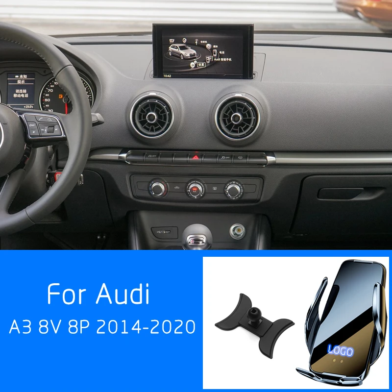 Беспроводное зарядное устройство для Audi A3 S3 RS3 8V 8P 2014-2020